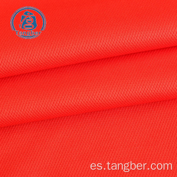 Ropa deportiva 100% poliéster tejido piqué